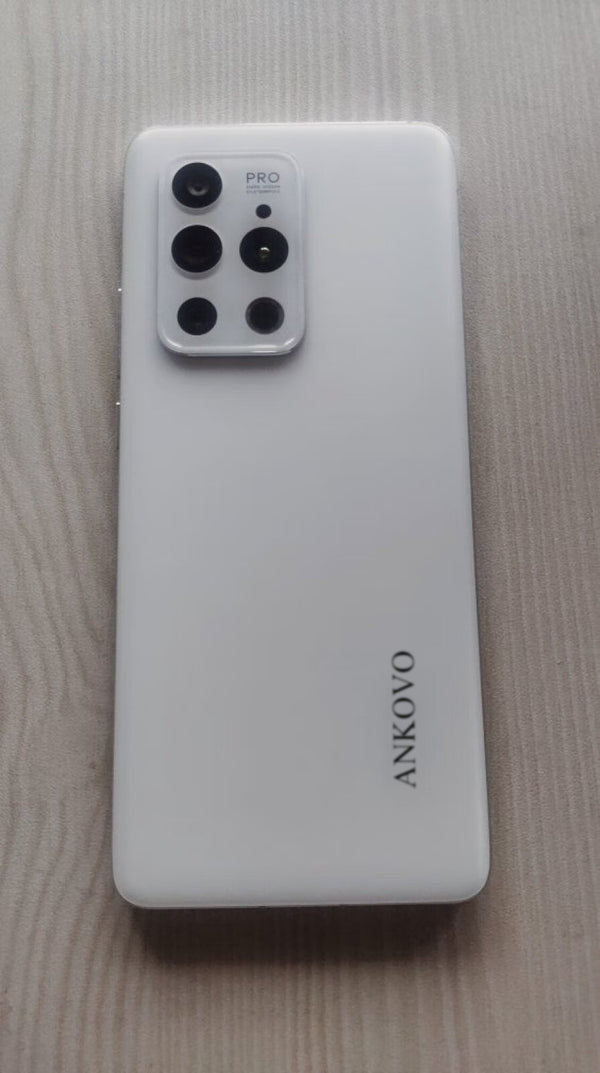 ANKOVO Android Smartphone 128GB, Dual SIM, Pro Grade Camera with 30X Space Zoom, Night Mode, Face Unlock